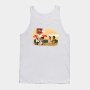 Molly Pranking American Gals Tank Top